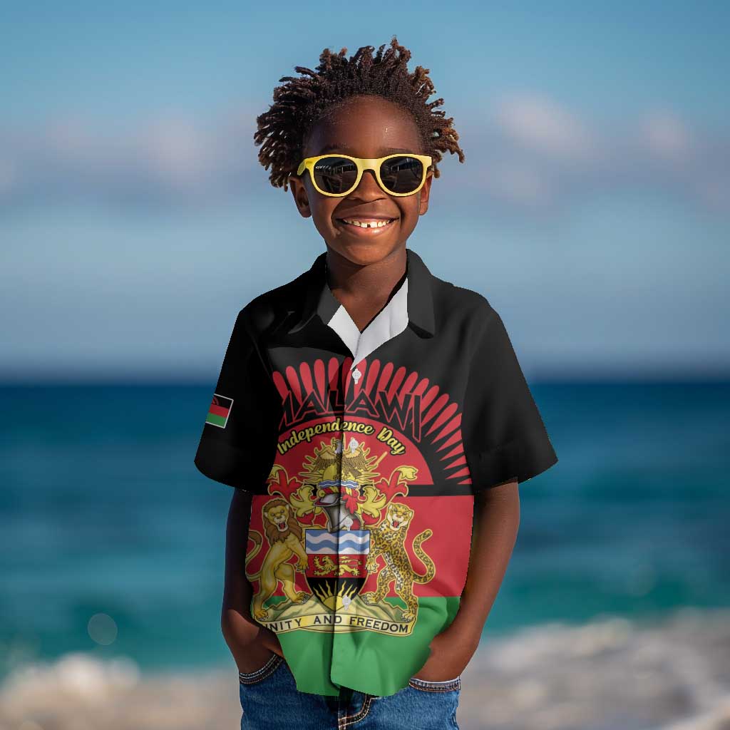 Personalized Happy Malawi Independence Day Kid Hawaiian Shirt