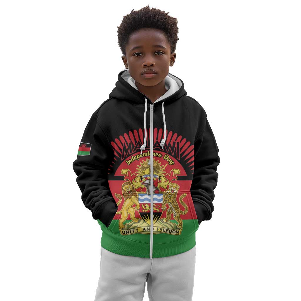 Personalized Happy Malawi Independence Day Kid Hoodie