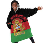 Personalized Happy Malawi Independence Day Kid Wearable Blanket Hoodie