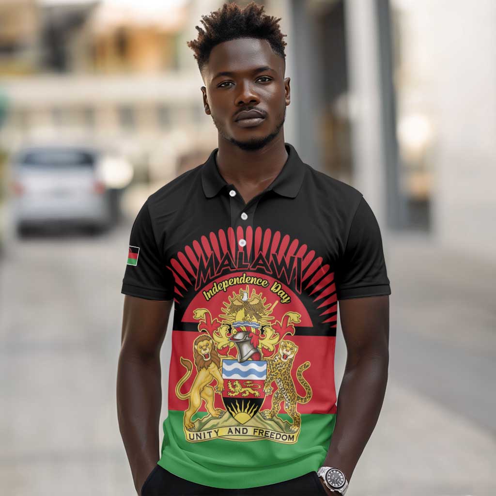 Personalized Happy Malawi Independence Day Polo Shirt