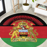 Happy Malawi Independence Day Round Carpet