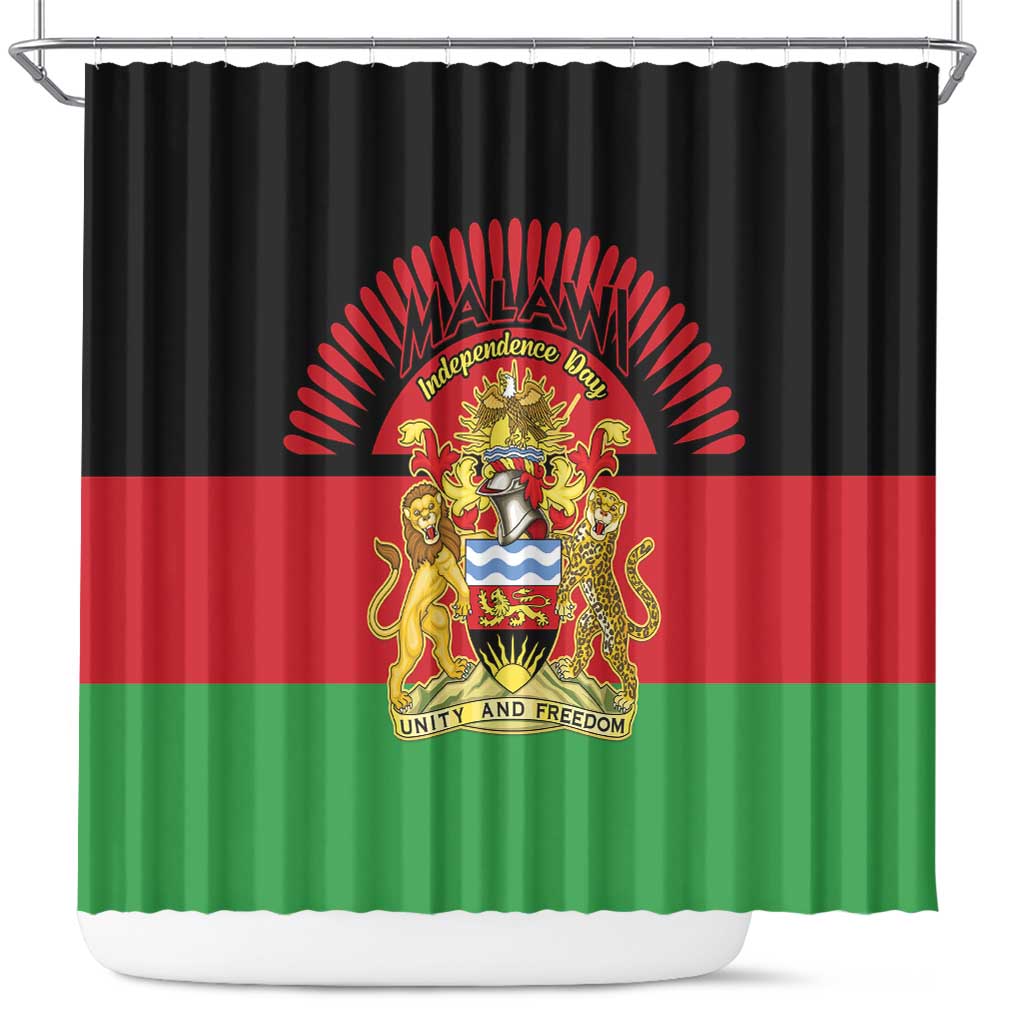 Happy Malawi Independence Day Shower Curtain