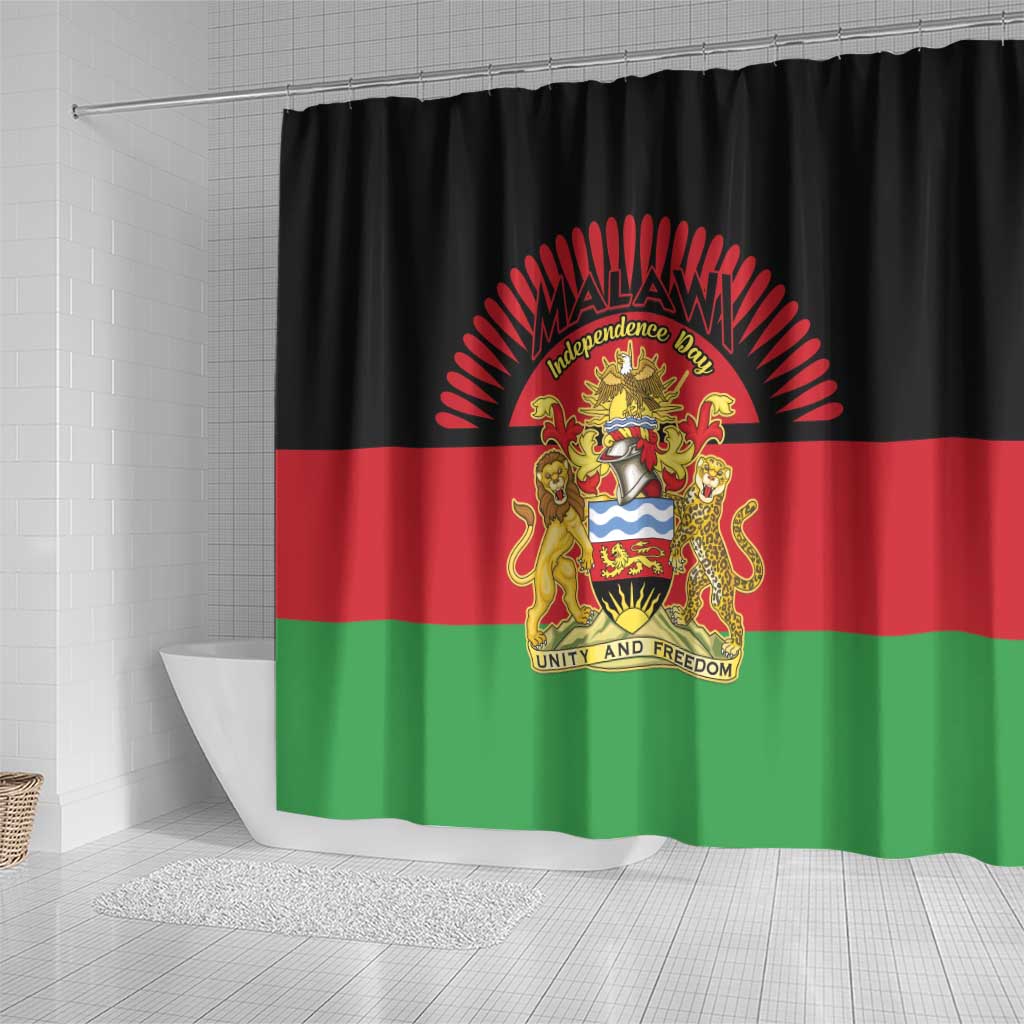 Happy Malawi Independence Day Shower Curtain
