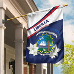Happy Liberia Independence Day Garden Flag