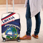 Happy Liberia Independence Day Luggage Cover