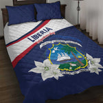 Happy Liberia Independence Day Quilt Bed Set