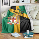 Happy Jumieka Independence Day Blanket Coat Of Arms Flag Style