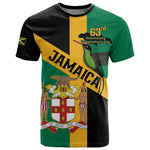 Happy Jumieka Independence Day T shirt Coat Of Arms Flag Style