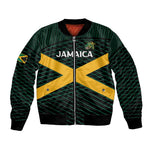 Jamaica Rugby Custom Bomber Jacket Go Champions