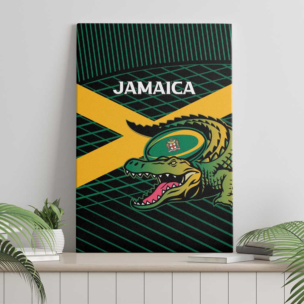 Jamaica Rugby Canvas Wall Art Go Champions