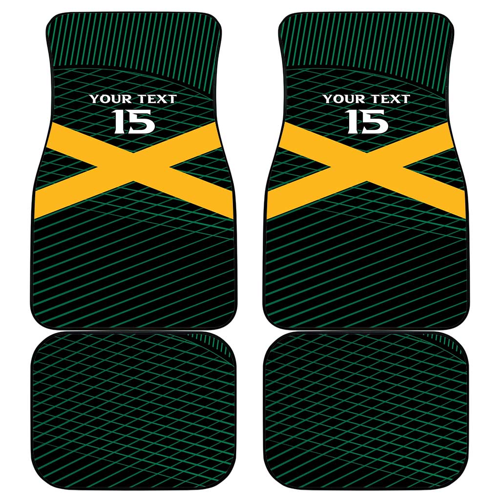 Jamaica Rugby Car Mats Go Champions