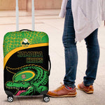 Jamaica Rugby Luggage Cover Go Champions - Pineapple Pattern