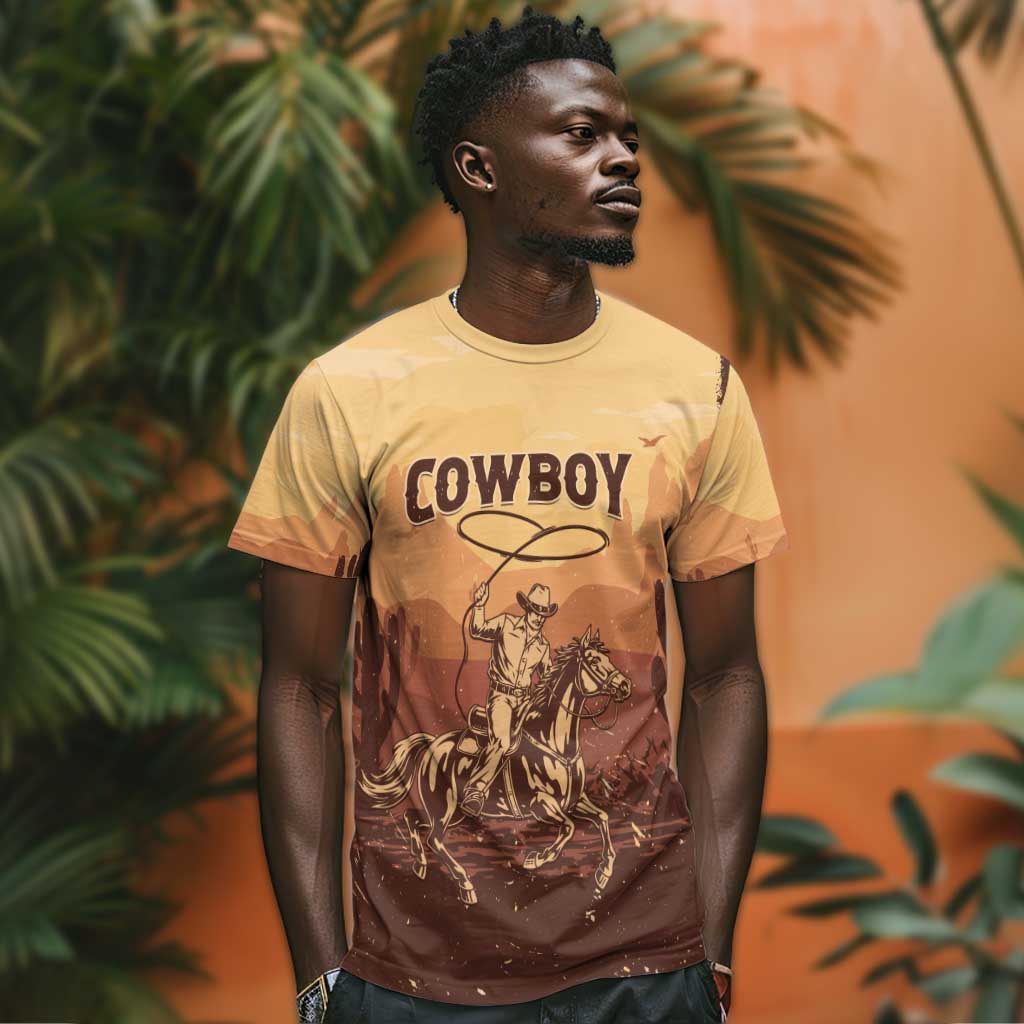 Black Cowboy Take Me Away T shirt
