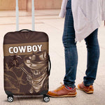 Skull Cowboy Luggage Cover Wild West Reborn