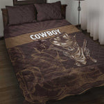 Skull Cowboy Quilt Bed Set Wild West Reborn
