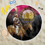 Happy Eritrea Revolution Day Beach Blanket Remember Hamid Idris Awate - African Pride