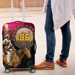 Happy Eritrea Revolution Day Luggage Cover Remember Hamid Idris Awate - African Pride