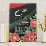 Libya Canvas Wall Art February 17th Revolution - African Pride