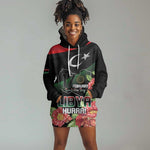 Personalized Libya Hoodie Dress February 17th Revolution - African Pride
