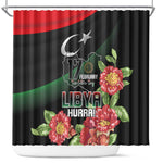 Libya Shower Curtain February 17th Revolution - African Pride
