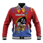 Personalized Umhlanga Reed Dance Baseball Jacket Eswatini Heritage - African Pride