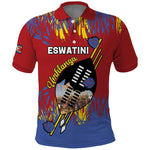 Personalized Umhlanga Reed Dance Polo Shirt Eswatini Heritage - African Pride