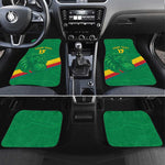 Custom Cameroon Basketball Car Mats Go Indomitable Lions - African Pride