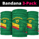 Cameroon Basketball Neck Gaiter Go Indomitable Lions LT15