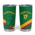 Custom Cameroon Basketball Tumbler Cup Go Indomitable Lions - African Pride