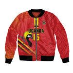 Custom Uganda Basketball Bomber Jacket Go Champions Silverbacks - African Pride