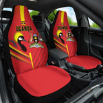 Uganda Basketball Car Seat Cover Go Champions Silverbacks - African Pride