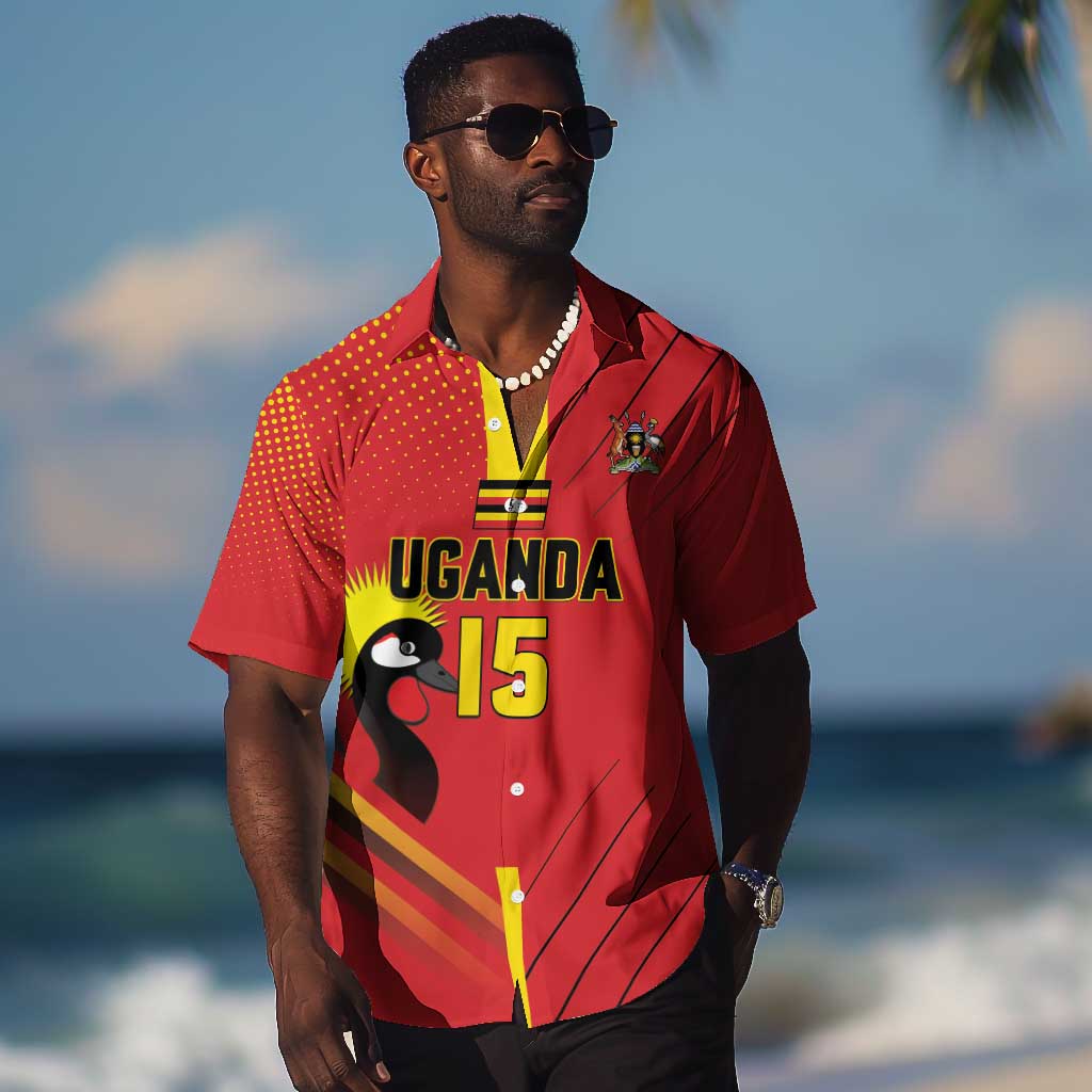 Custom Uganda Basketball Hawaiian Shirt Go Champions Silverbacks - African Pride