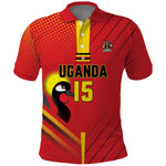 Custom Uganda Basketball Polo Shirt Go Champions Silverbacks - African Pride