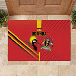 Uganda Basketball Rubber Doormat Go Champions Silverbacks - African Pride