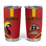 Custom Uganda Basketball Tumbler Cup Go Champions Silverbacks - African Pride