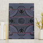 Basotho Blanket Canvas Wall Art Lesotho Seanamarena Heritage - Serenity - African Pride