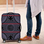 Basotho Blanket Luggage Cover Lesotho Seanamarena Heritage - Serenity - African Pride