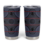 Basotho Blanket Tumbler Cup Lesotho Seanamarena Heritage - Serenity - African Pride
