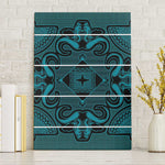 Basotho Blanket Canvas Wall Art Lesotho Motlatsi Seanamarena Heritage - Lesotho Breeze - African Pride