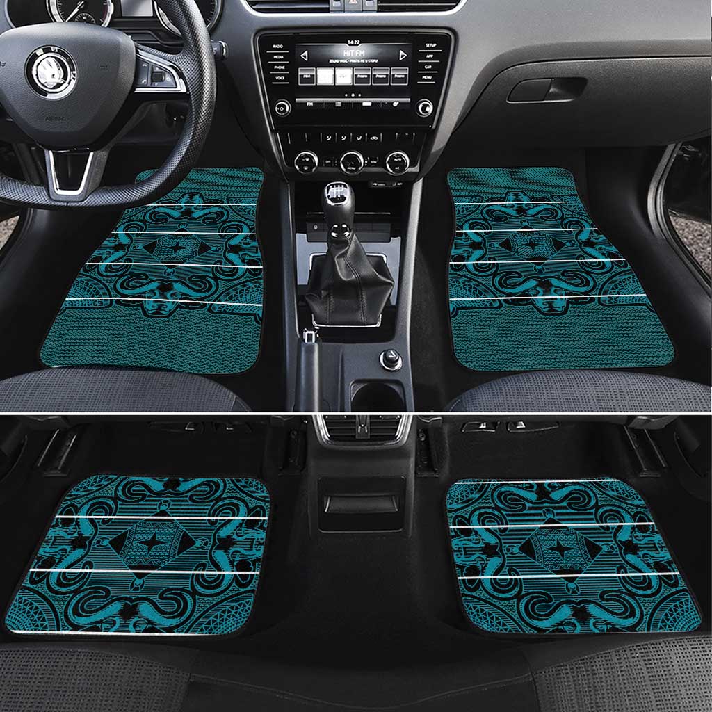 Basotho Blanket Car Mats Lesotho Motlatsi Seanamarena Heritage - Lesotho Breeze - African Pride