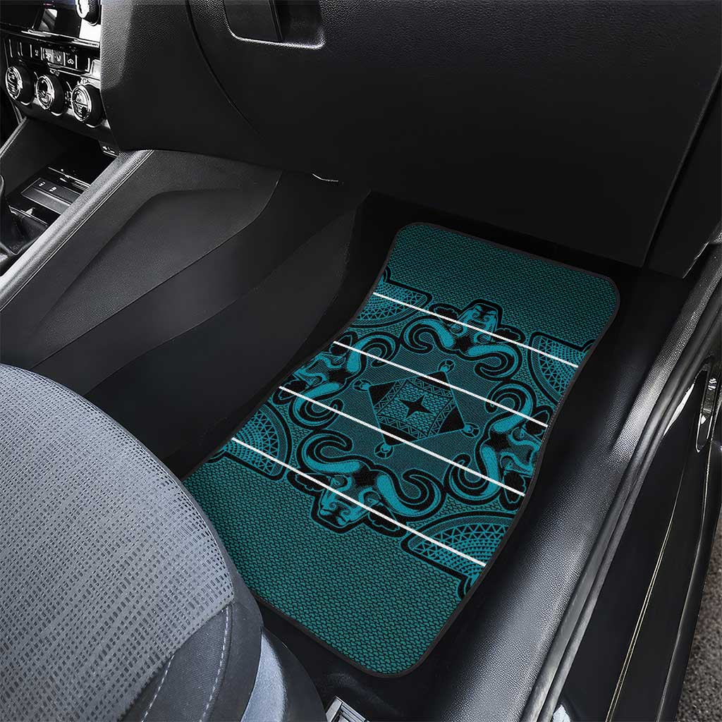 Basotho Blanket Car Mats Lesotho Motlatsi Seanamarena Heritage - Lesotho Breeze - African Pride