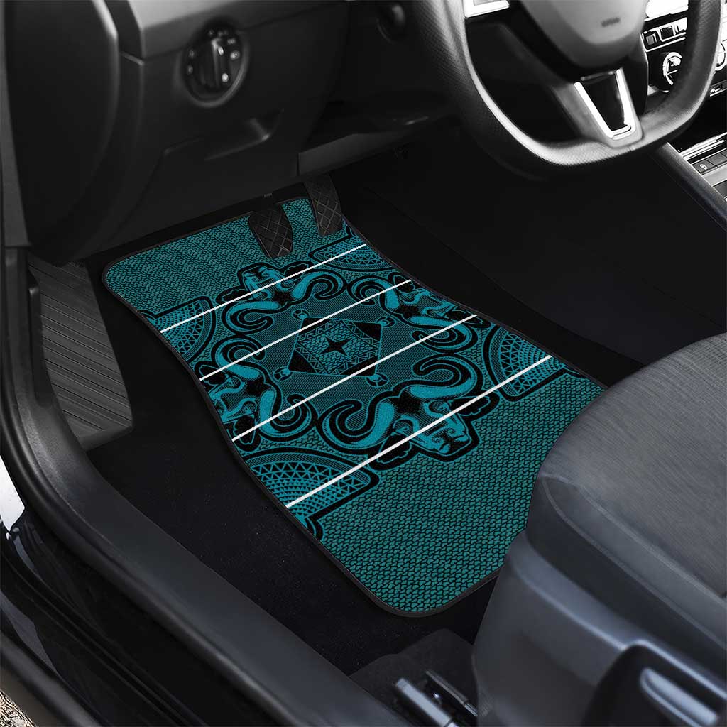 Basotho Blanket Car Mats Lesotho Motlatsi Seanamarena Heritage - Lesotho Breeze - African Pride