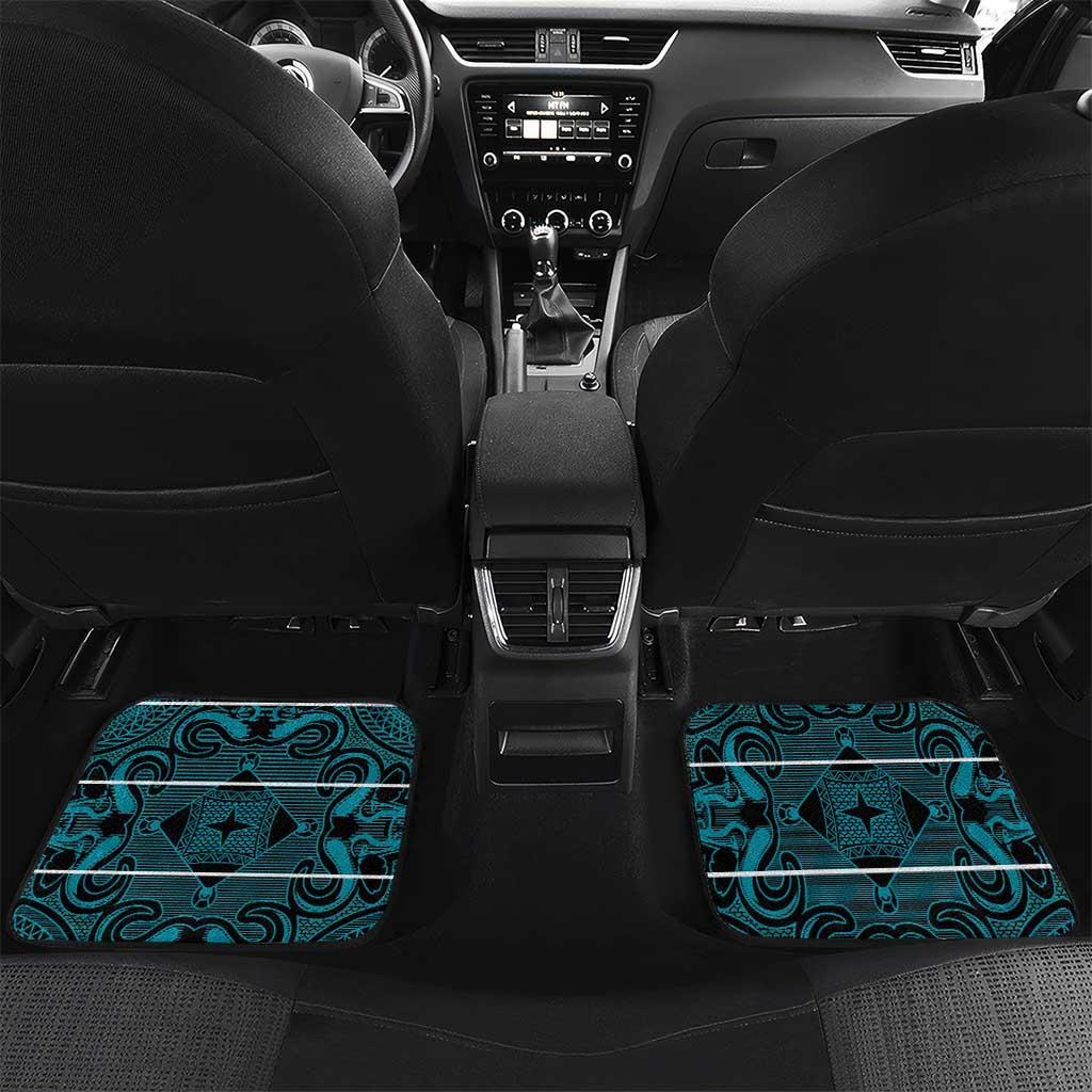 Basotho Blanket Car Mats Lesotho Motlatsi Seanamarena Heritage - Lesotho Breeze - African Pride