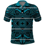 Basotho Blanket Polo Shirt Lesotho Motlatsi Seanamarena Heritage - Lesotho Breeze - African Pride