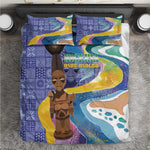 Nigeria Osun-Osogbo Festival Bedding Set Oshun God - Yoruba Pattern - African Pride
