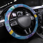 Nigeria Osun-Osogbo Festival Steering Wheel Cover Oshun God - Yoruba Pattern - African Pride