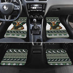 South Africa Christmas Rugby Car Mats Springboks Mascot Mix African Pattern