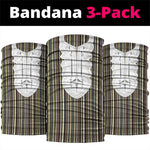 Liberia Kpelle Ethnic Heritage Pattern - Brown Neck Gaiter - African Pride