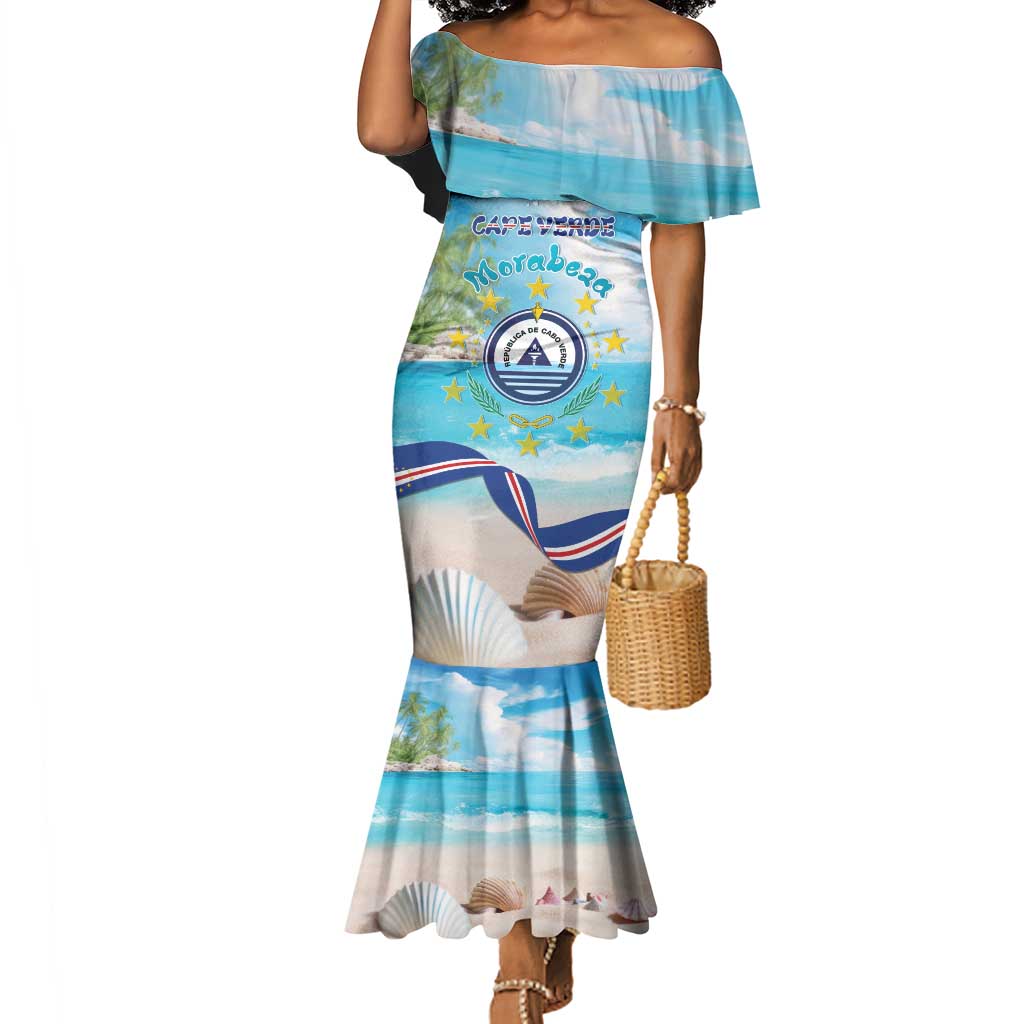Cape Verde Morabeza Mermaid Dress Paradise Ocean - African Pride