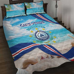 Cape Verde Morabeza Quilt Bed Set Paradise Ocean - African Pride